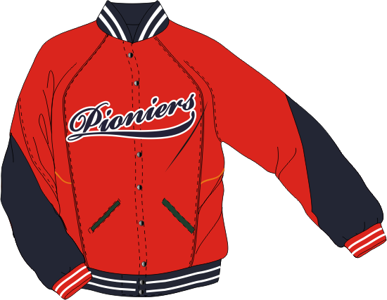 JA-COM-NL-T - Combinatie Honkbal Jas Model NL met trim