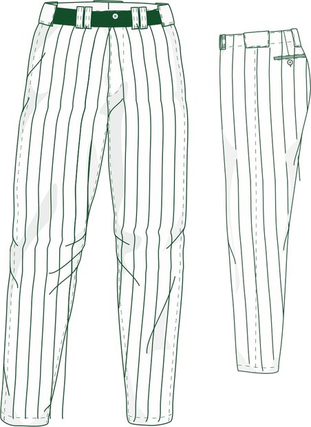 Green Hearts Honkbal/softbal Broek