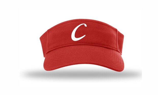 Caribe HV6 Champro Visor Scarlet
