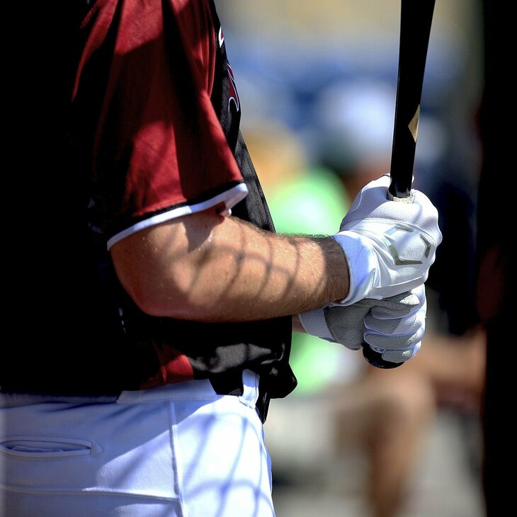 Evoshield Standout batting gloves Navy