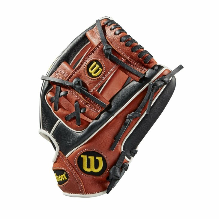 Wilson A500 11.5" Infield Glove Black/Brown RHT
