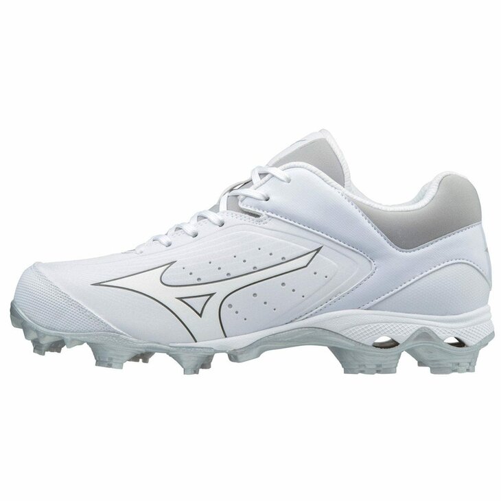 Mizuno 9 Spike Advanced Finch Elite 3 White Rubber Cleats