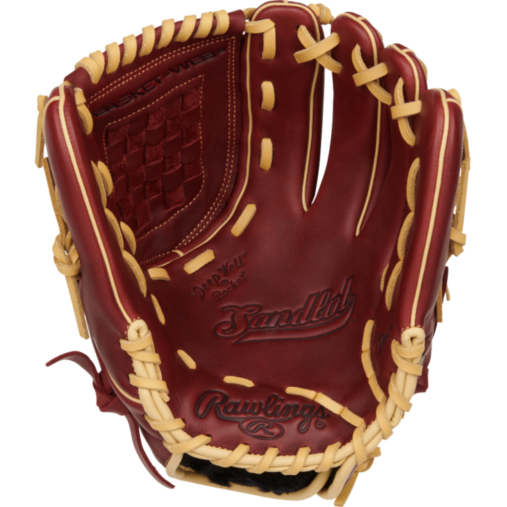 Rawlings Sandlot 12" Infield/Pitcher Glove Brown/Tan LHT