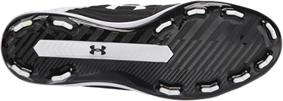 Under Armour Yard 2 Black/White High Rubber Cleats