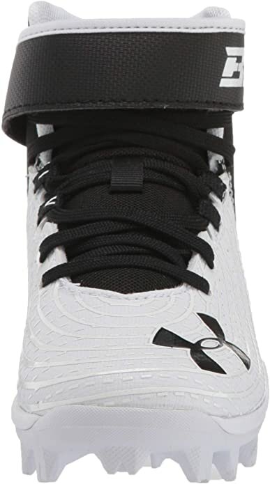 Under Armour Harper 4 Black/White High Rubber Cleats