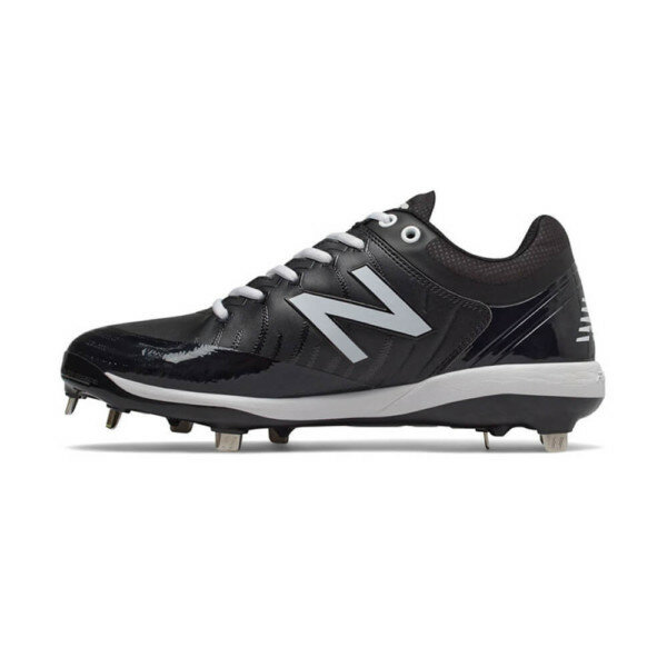 New Balance L4040BK5 Black Metal Cleats