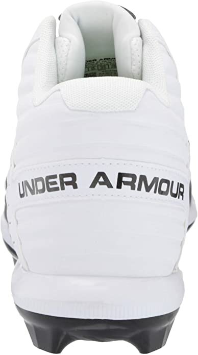 Under Armour Yard 2 Black/White High Rubber Cleats Beeball