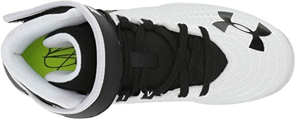 Under Armour Harper 4 Black/White High Rubber Cleats Beeball