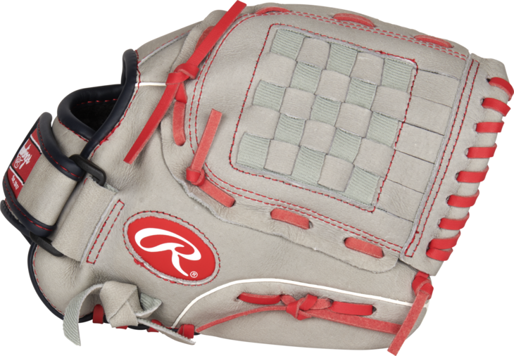Rawlings Sure Catch Mike Trout 11" Youth Glove Gray/Red RHT