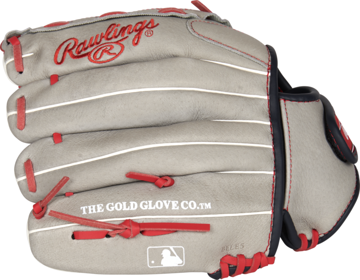 Rawlings Sure Catch Mike Trout 11" Youth Glove Gray/Red RHT