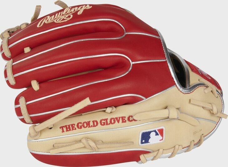 Rawlings Heart of the Hide 11.5" Infield Glove Tan/Red RHT
