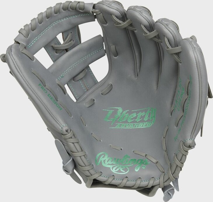 Rawlings Liberty Advanced Softball 11.75" Infield Glove Gray RHT
