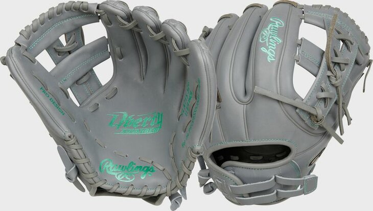 Rawlings Liberty Advanced Softball 11.75" Infield Glove Gray RHT
