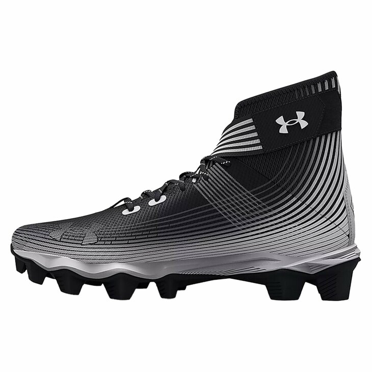 Under Armour Highlight Franchise Black High Rubber Cleats Beeball