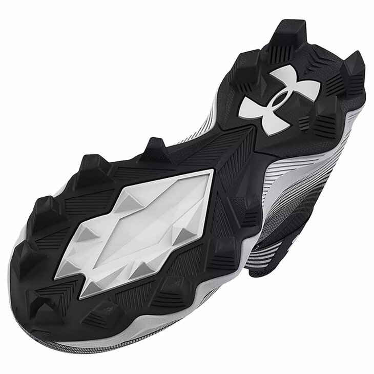 Under Armour Highlight Franchise Black High Rubber Cleats Beeball