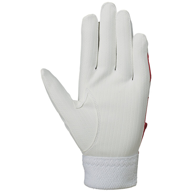 SSK ProEdge Elite Series Batting Gloves White/Red