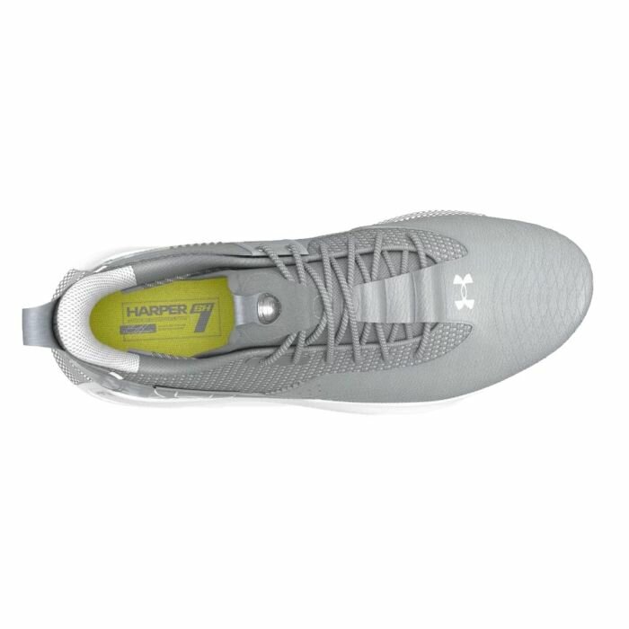 Under Armour Harper 7 Grey Metal Cleats