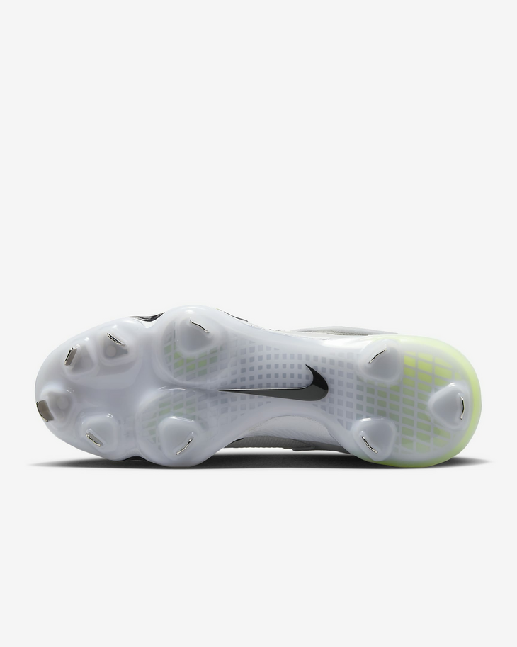 Nike Trout 8 White High Metal Cleats