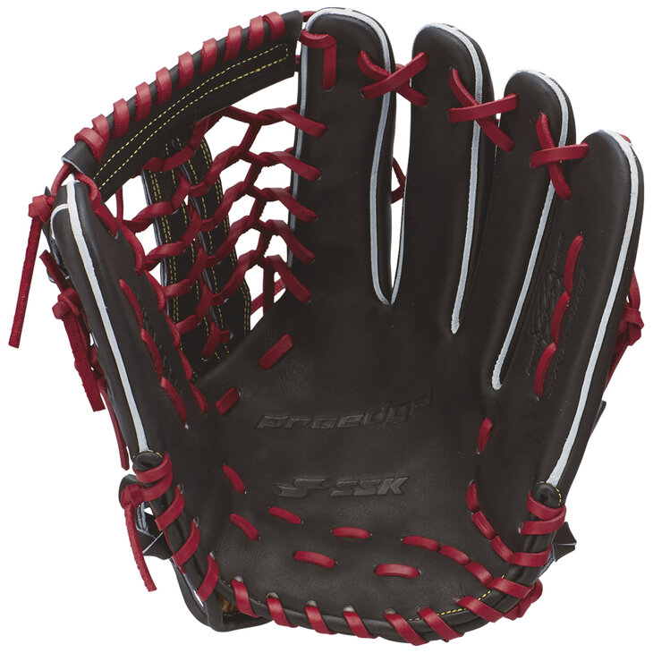 SSK ProEdge 12.75" Outfield Glove Black/Red RHT