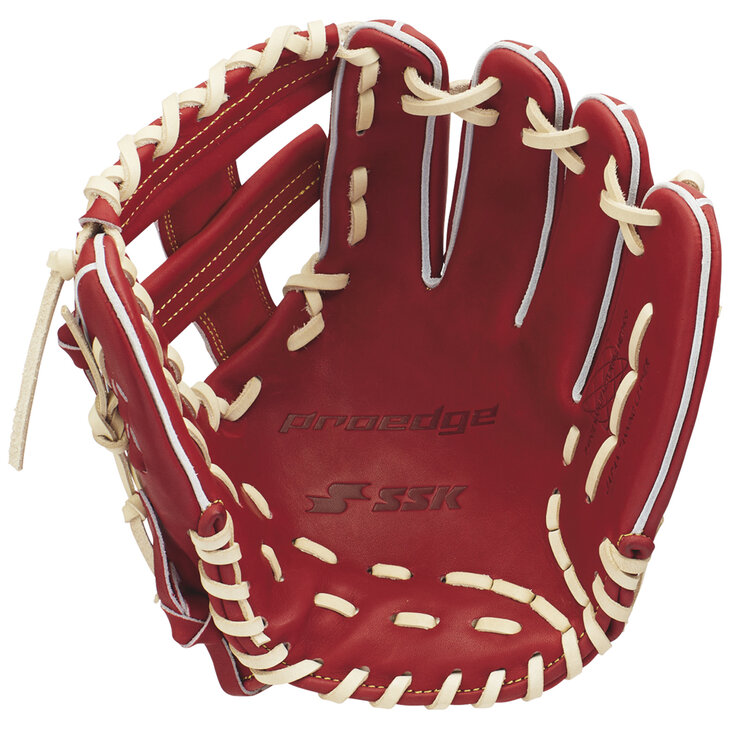 SSK ProEdge 11.5" Infield Glove Red/Tan RHT