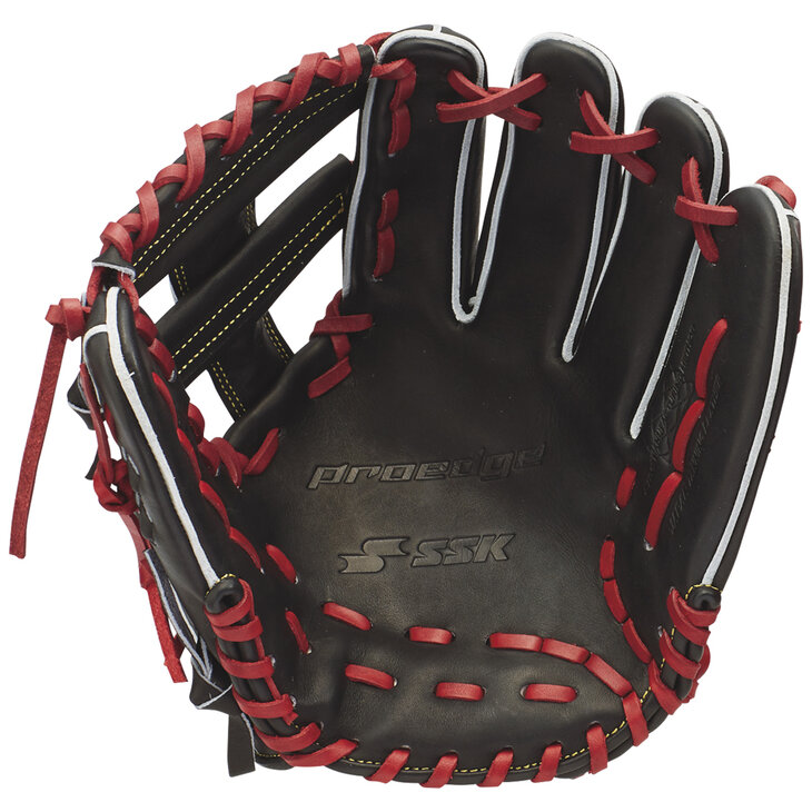 SSK ProEdge 11.5" Infield Glove Black/Red RHT