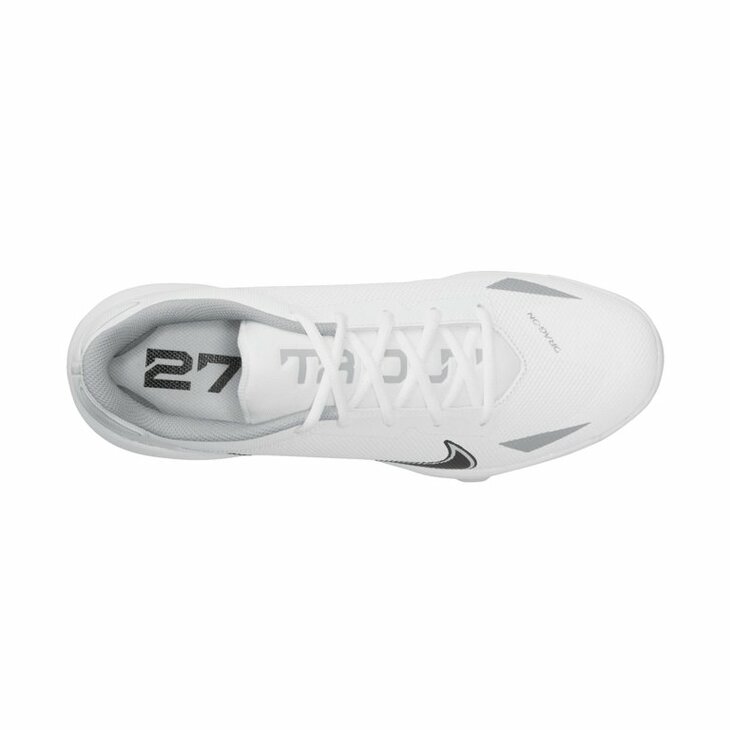 Nike Trout 8 White Low Rubber Cleats