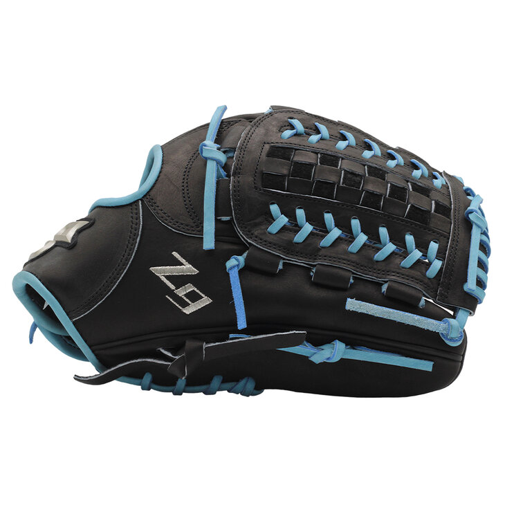 SSK Z9 12" Pitcher Glove Black/Colombia Blue RHT