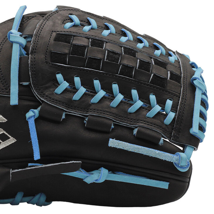 SSK Z9 12" Pitcher Glove Black/Colombia Blue RHT