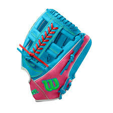 Wilson A2000 Fall 2024 1785 11.75" Infield Glove Colombia Blue/Pink RHT