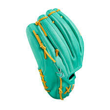 Wilson A2000 Fall 2024 B23 12" Pitcher Glove Seafoam/Yellow LHT
