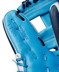 Wilson A2000 Fall 2024 PF88SS 11.25&rdquo; Infield Glove Navy/Colombia Blue/Red RHT