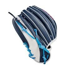 Wilson A2000 Fall 2024 PF88SS 11.25&rdquo; Infield Glove Navy/Colombia Blue/Red RHT