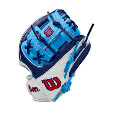 Wilson A2000 Fall 2024 PF88SS 11.25&rdquo; Infield Glove Navy/Colombia Blue/Red RHT