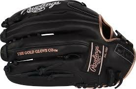 Rawlings R9 Softball 13" Outfield Glove Black RHT