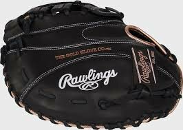 Rawlings R9 Softball 12.5" First Base Glove Black RHT