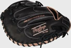 Rawlings R9 Softball 33" Catcher Glove Black RHT