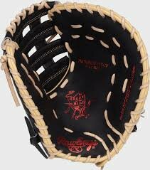 Rawlings Heart Of The Hide 12.5" First Base Glove Black/Tan RHT