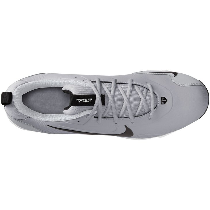 Nike Trout 9 Wolf Grey/Black Low Rubber Cleats