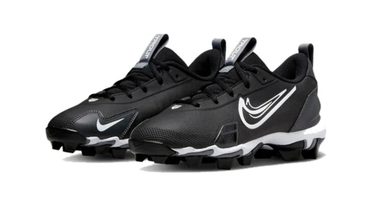 Nike Trout 9 Black/White Low Rubber Cleats Beeball