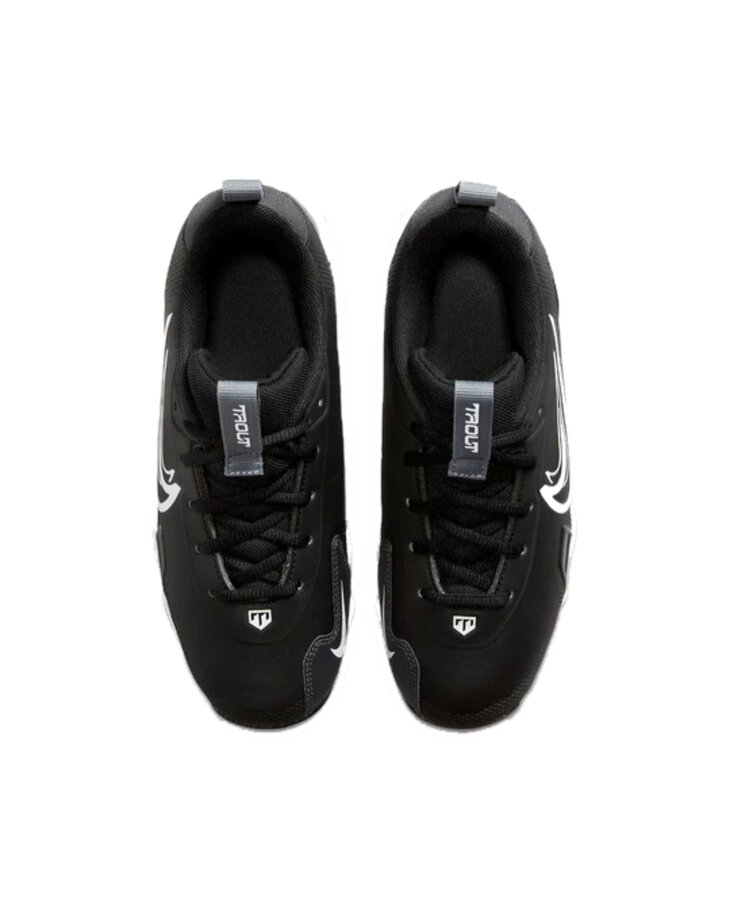 Nike Trout 9 Black/White Low Rubber Cleats Beeball