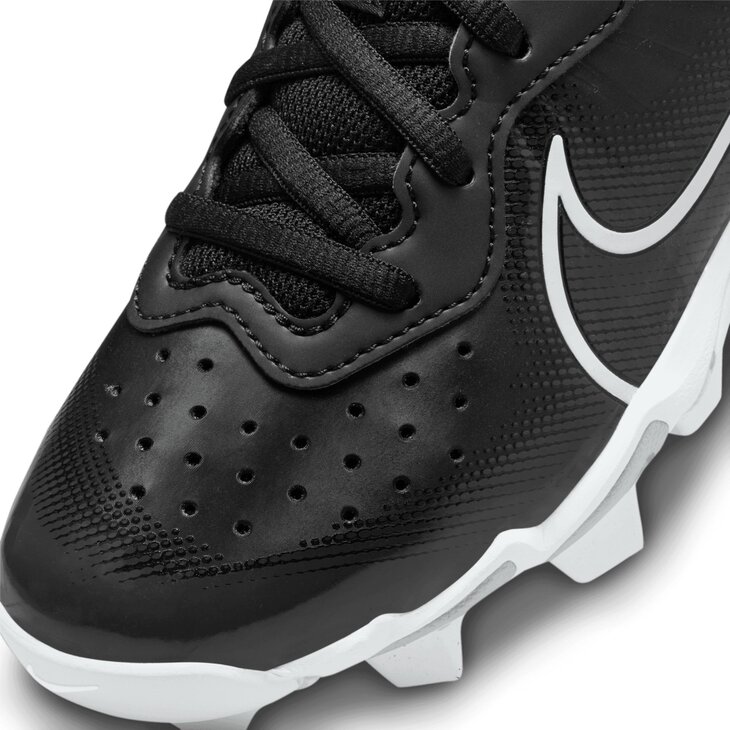 Nike Huarache 4 Black Low Rubber Cleats