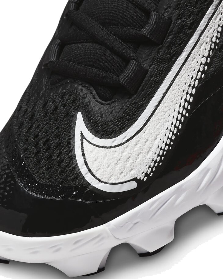 Nike Huarache Elite 4 Black/White Low Rubber Cleats