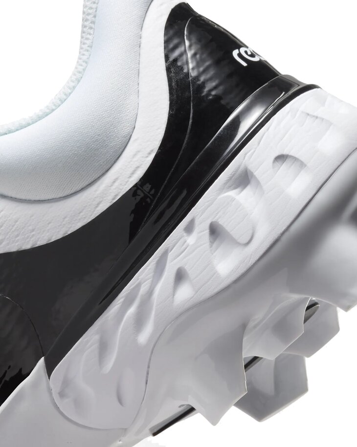 Nike Huarache Elite 4 White/Black Low Rubber Cleats