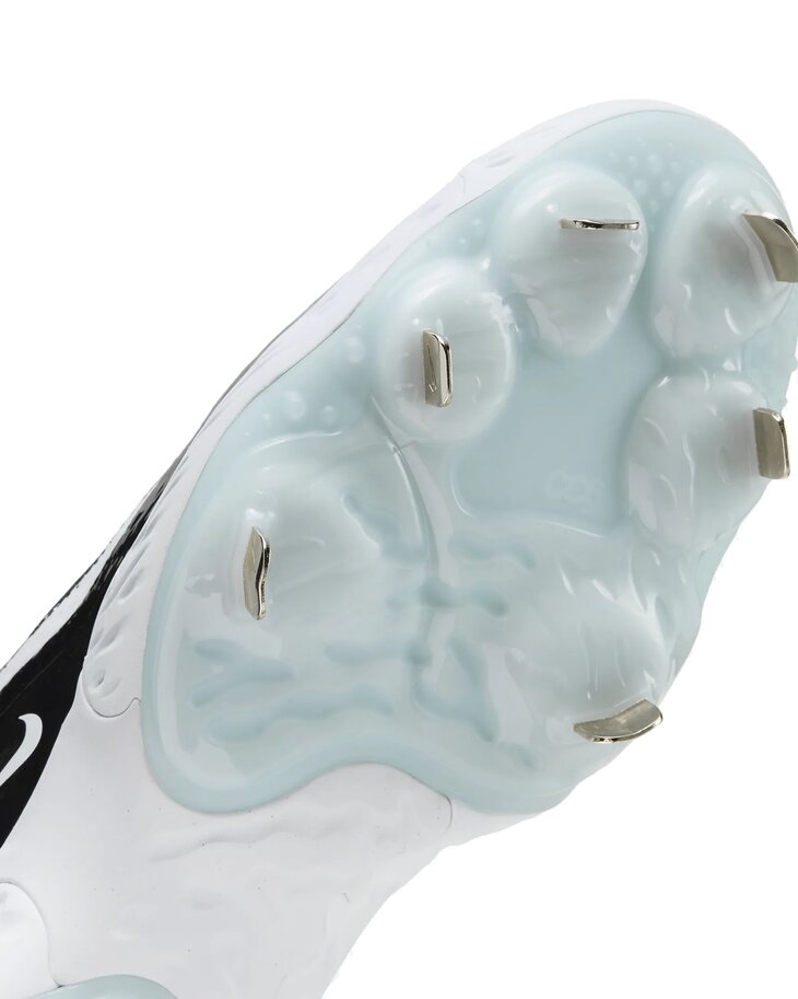 Nike Huarache Elite 4 Low White/Black Metal Cleats