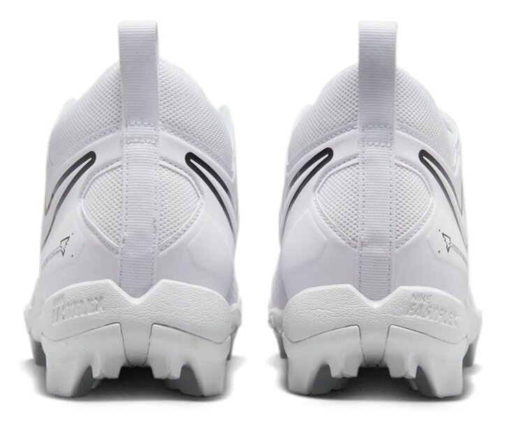 Nike Menace 3 White High Rubber Cleats