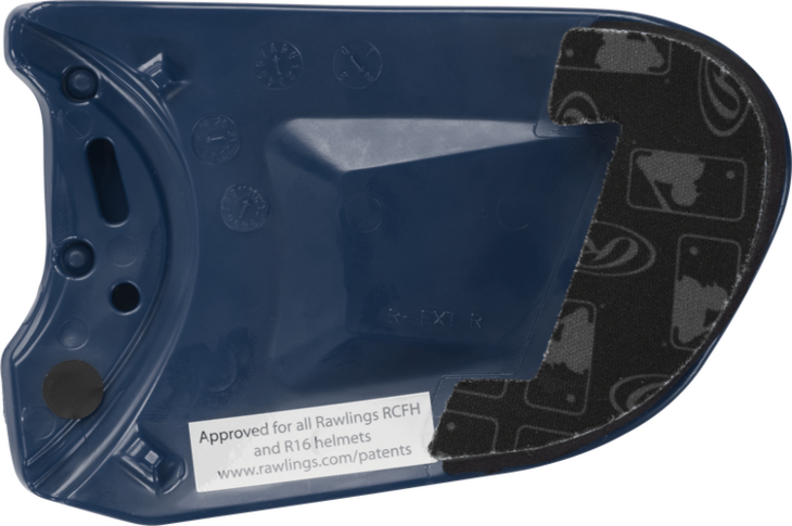 Rawlings R16/Coolflo Batting Helmet Extension Navy