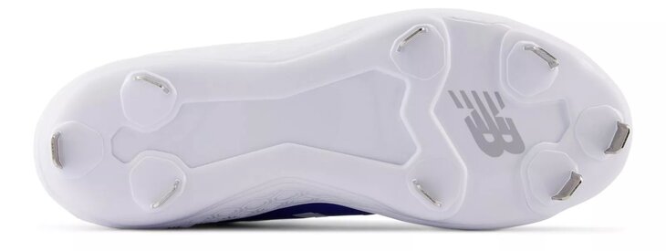 New Balance SMVELOB3 Royal/White Metal Cleats