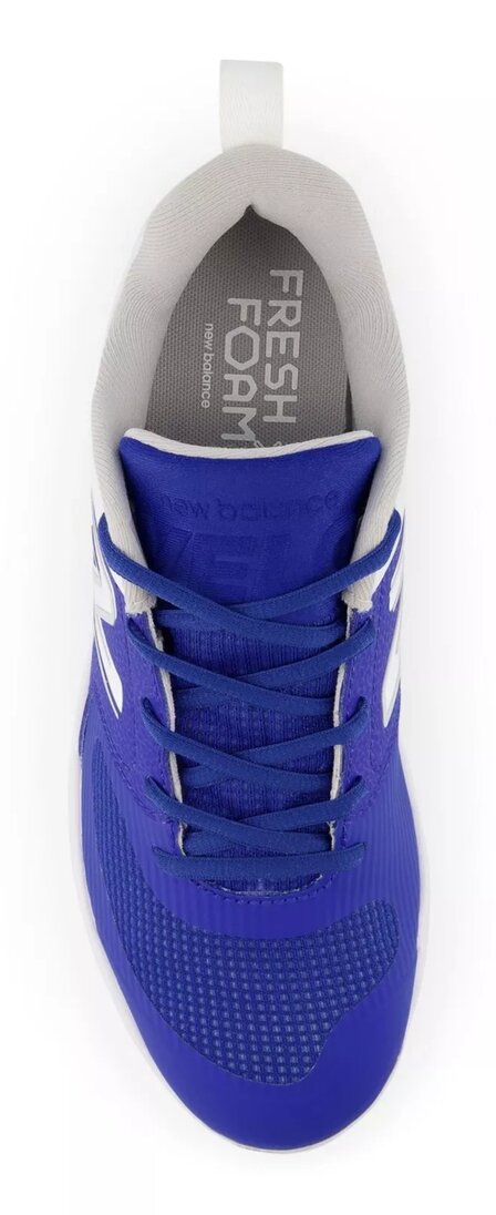 New Balance SMVELOB3 Royal/White Metal Cleats