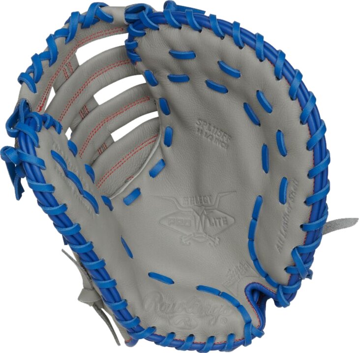 Rawlings Select Pro Lite Freddy Freeman 11.5" Youth First Base Glove Grey/Blue RHT