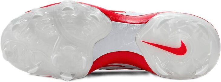 Nike Huarache NXT White/Scarlet High Rubber Cleats